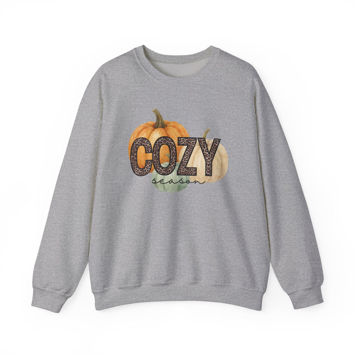 Cozy Season Sweatshirt – Autumn Pumpkin Crewneck