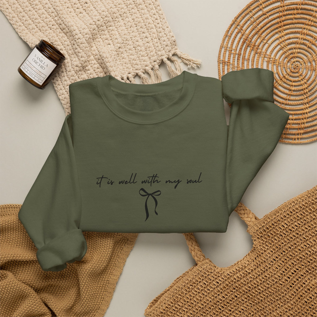 "It Is Well With My Soul" Crewneck