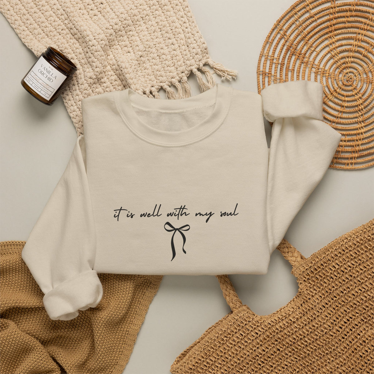 "It Is Well With My Soul" Crewneck
