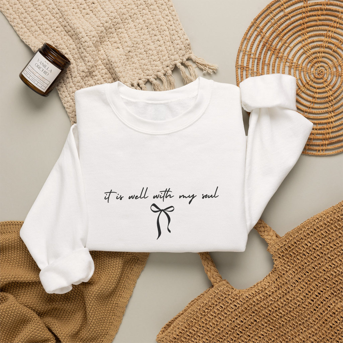 "It Is Well With My Soul" Crewneck
