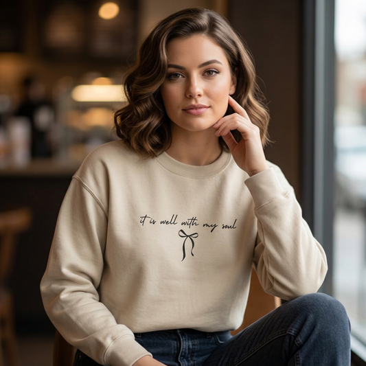 "It Is Well With My Soul" Crewneck