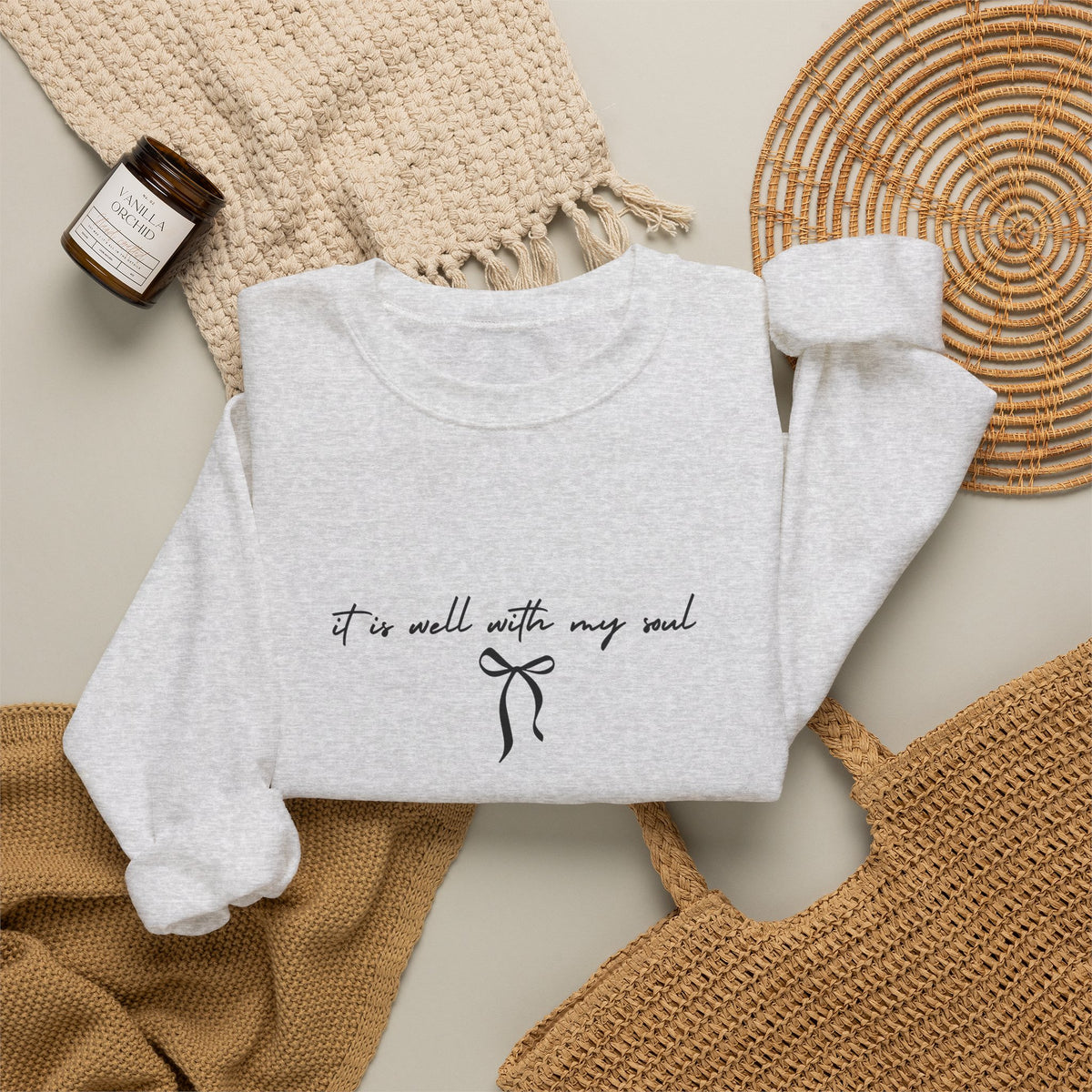 "It Is Well With My Soul" Crewneck