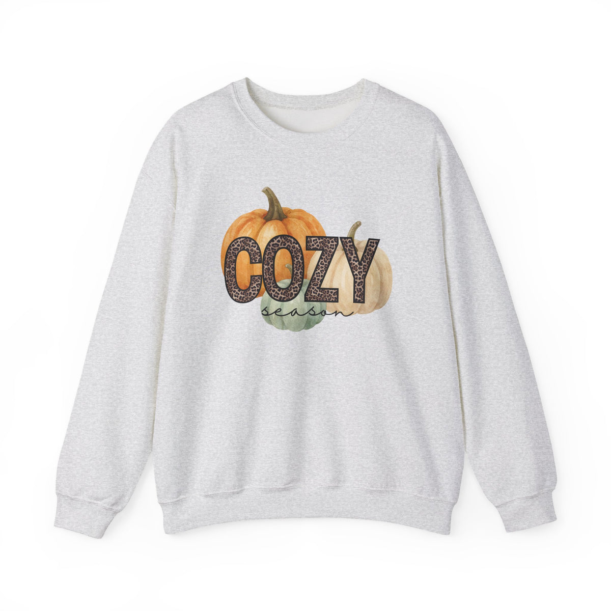 Cozy Season Sweatshirt – Autumn Pumpkin Crewneck