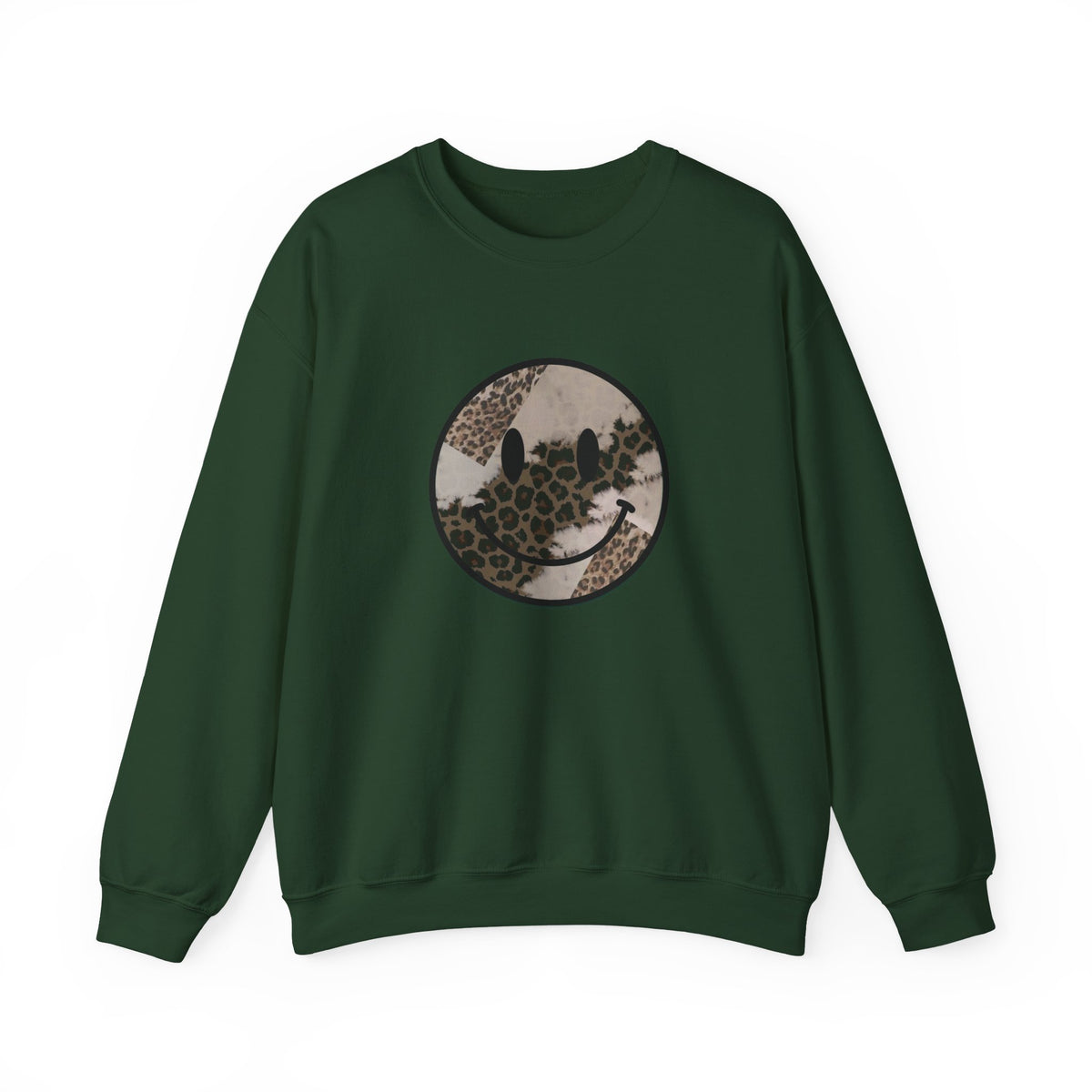 Smiley Patch Crewneck Sweatshirt