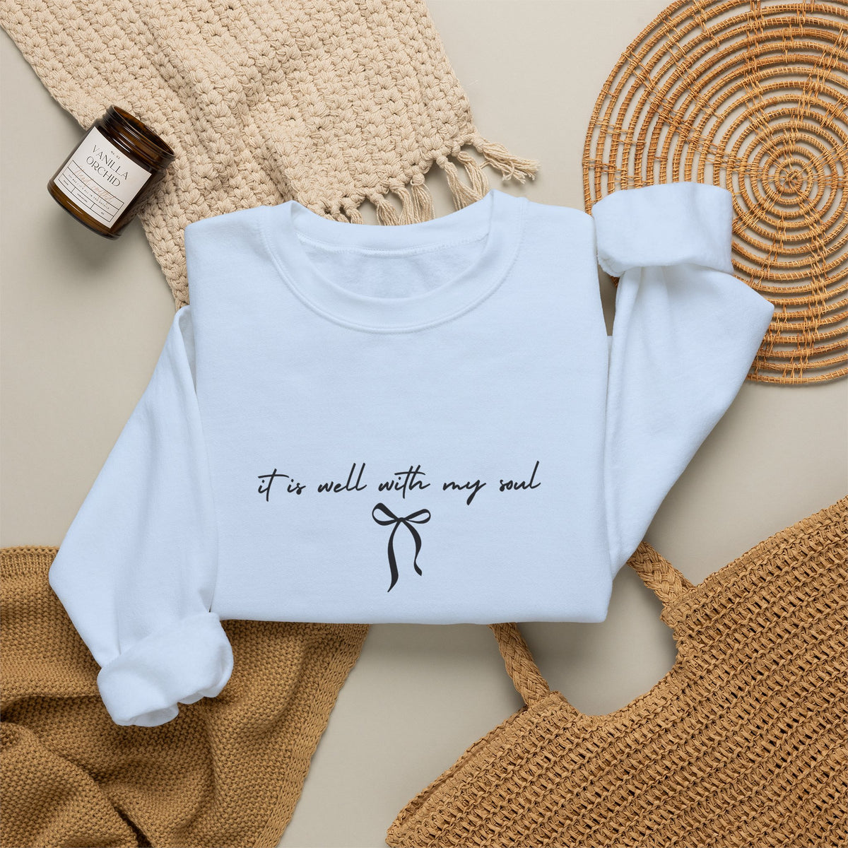 "It Is Well With My Soul" Crewneck